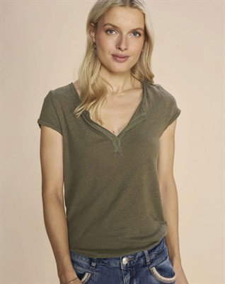 Mos Mosh - MMTroy T-shirt - Army